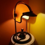 Lampe casque FF Leuchten jaune