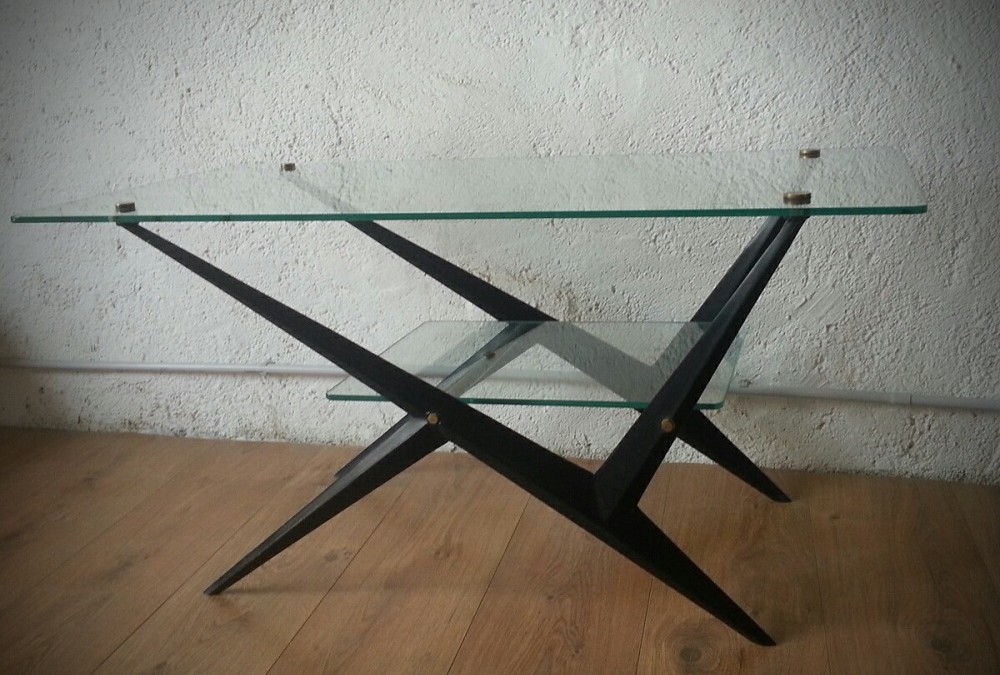 Table basse Arlus à double plateaux