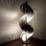 Lampe spirale Henri Mathieu