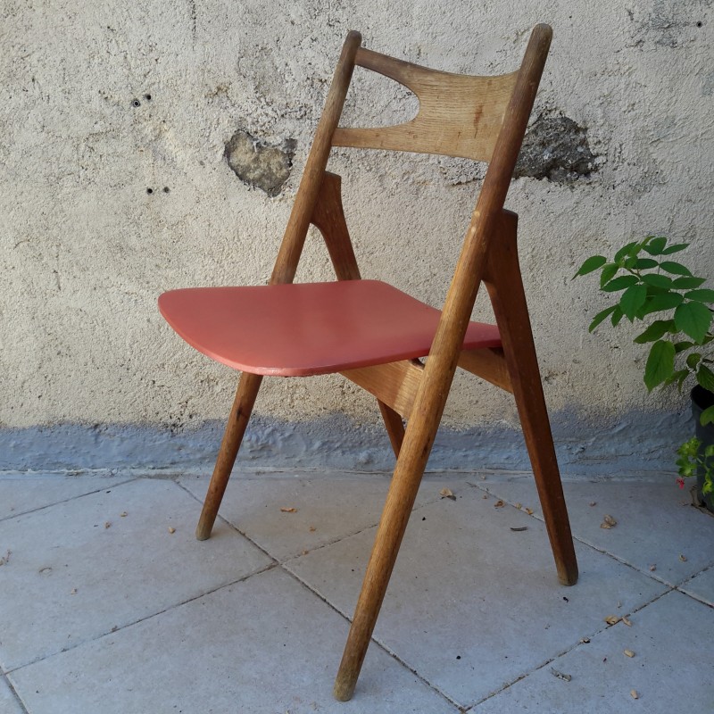 Chaise scandinave Hans J Wegner ch29